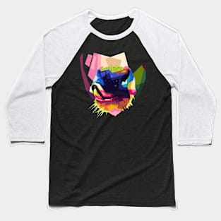 cow snout in WPAP Baseball T-Shirt